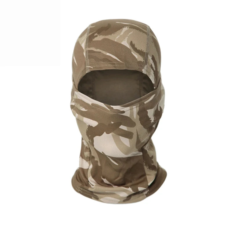 Camouflage Balaclava: Ski, Cycle, Hike