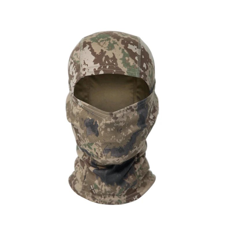 Camouflage Balaclava: Ski, Cycle, Hike