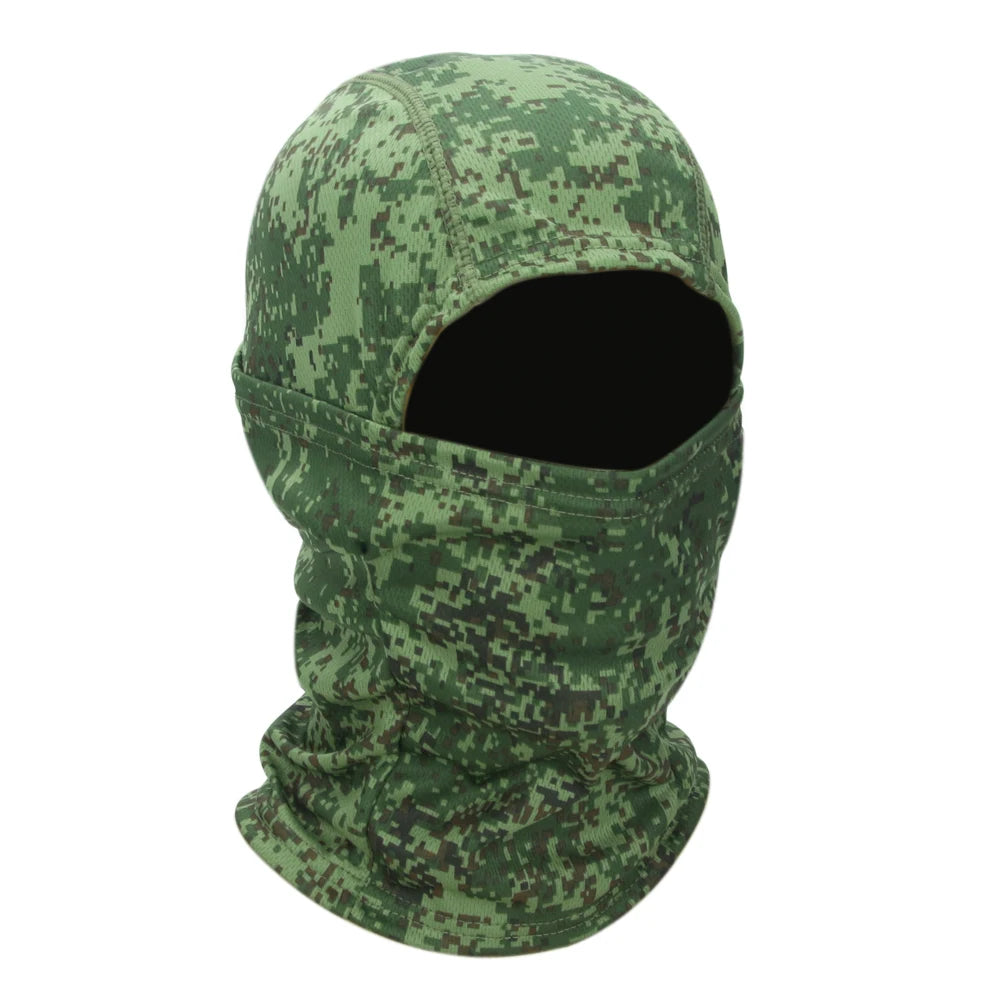 Camouflage Balaclava: Ski, Cycle, Hike